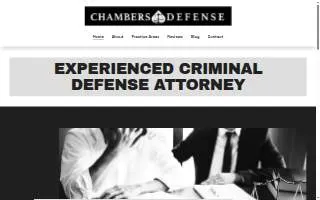 Chambers Defense website