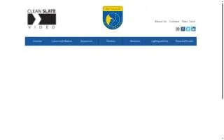 Clean Slate Video website