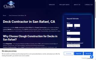 Clough Construction of San Rafael