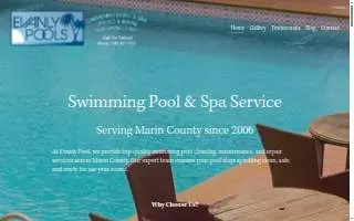 Evanly Pools – Swimming Pool & Spa Service website
