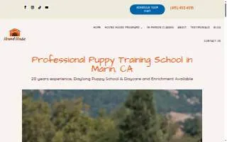 Hillary's Hound House, Inc. website
