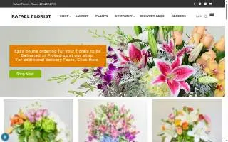 Rafael Florist website