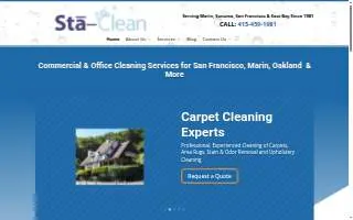 Sta-Clean Services, Inc. website