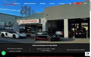 Autowerks European website
