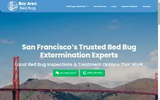 Bay Area Bed Bug of San Ramon website