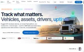 Matrack Inc. website