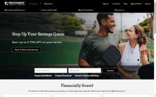 Provident Credit Union (San Ramon Community Branch) website