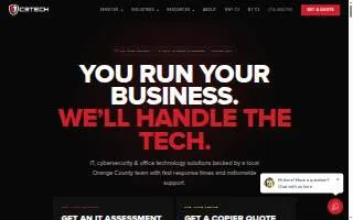 C3 Tech of Santa Ana website