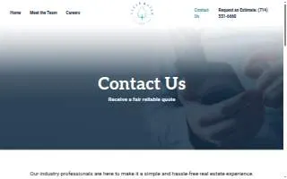Clear Water Escrow website