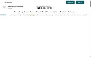 OC Music Services website