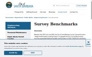 City of Santa Barbara Survey Office