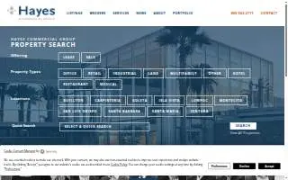 Hayes Commercial Group website