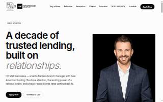 Matt Genovese - MG Lending