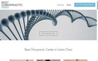 Best Chiropractic Center, Joshua Park, P.C. website
