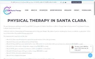 COR of Santa Clara website
