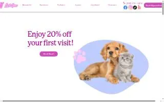 Lush Spaw website