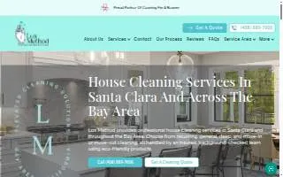 Lux Method - Elevated Cleaning Solutions website