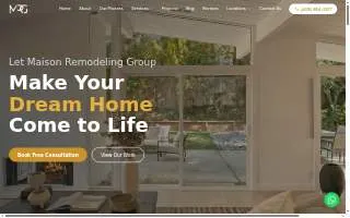 Maison Remodeling Group website