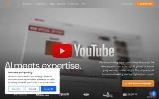 NTD Digital – Marketing & GEO Agency website