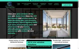 Santa Clara Glass inc. website