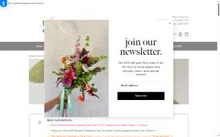Flower Finesse website