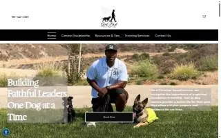 God First Dog Training website