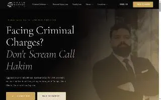 Hakim George Law website