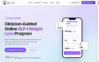 Valencia Medical Weight Control website