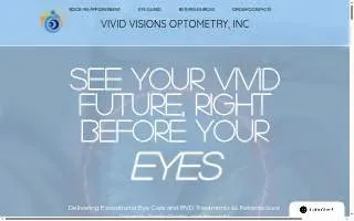 Vivid Visions Optometry, Inc website