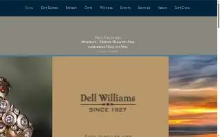 Dell Williams Jewelers website