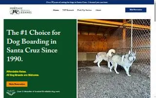 Heritage Kennel website