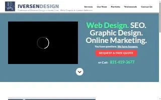 Iversen Design website