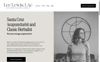 Lee Lewis, LAc - Santa Cruz Acupuncturist and Classical Herbalist