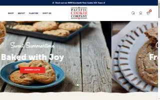 Pacific Cookie Company website