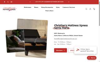 Christian's Mattress Xpress Santa Maria