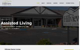 Hillview Senior Living website
