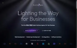 Illumin8labs website
