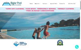 Biglar Pool Cleaning Services and Repair