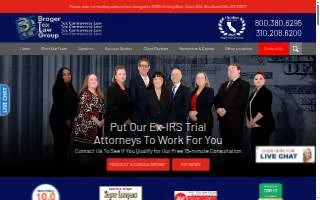 Brager Tax Law Group website