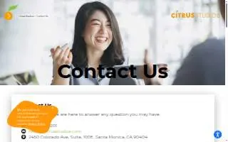 Citrus Studios website