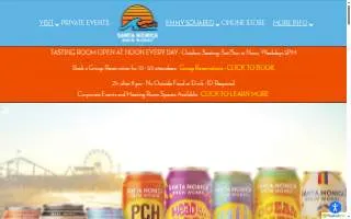 Santa Monica Brew Works website