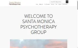 Santa Monica Psychotherapy Group website