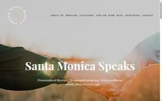 Santa Monica Speaks website