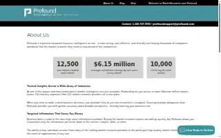 Profound Entertainment Inc website
