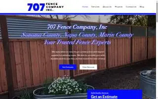 707 Fence Company, Inc website