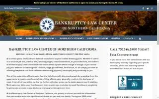 Bankruptcy Law Center of Northern California website