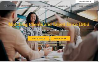 Certified Employment Group website
