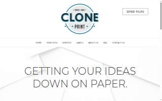 Clone Digital Print & Copy
