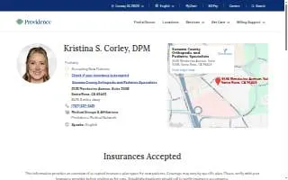 Corley Kristina website