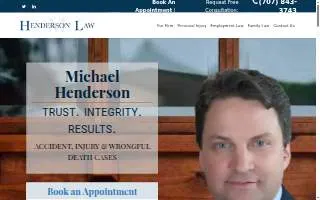 Henderson Law website